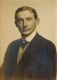 Edgar Meck Dilley (1874-1960), College Class of 1897, portrait as a young man