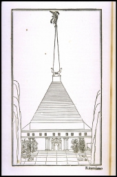 [Pyramid with obelisk] (from Hypnerotomachia Poliphili)