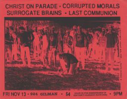 Gilman Street Project, 1983 November 13