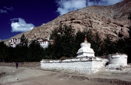 Buddhist Chorten-Shrines