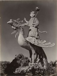 Statue of a Man atop Phoenix