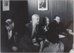 Bruce Voeller being interviewed at the American Psychiatrical Association Press Conference, Franklin Kameny at His Side