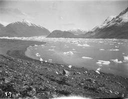 Nunatak Glacier from north side of Nunatak Fiord