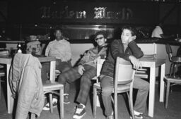 Laritz, Stevie, and Master Ace at Harlem World