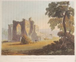 North West View of Furness Abbey