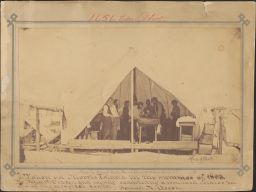 Drs. John T. Craven and Samuel A. Green in surgery in tent