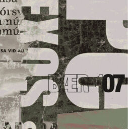 Baer Art Center Collages 01, "BAER1 07" book cover