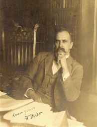 William Osler, M.D. (1849-1919), Professor of Clinical Medicine, 1884-1889, autographed portrait photograph