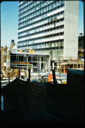 Construction at the Hotorget redevelopment site (Hötorget, Stockholm, SE)