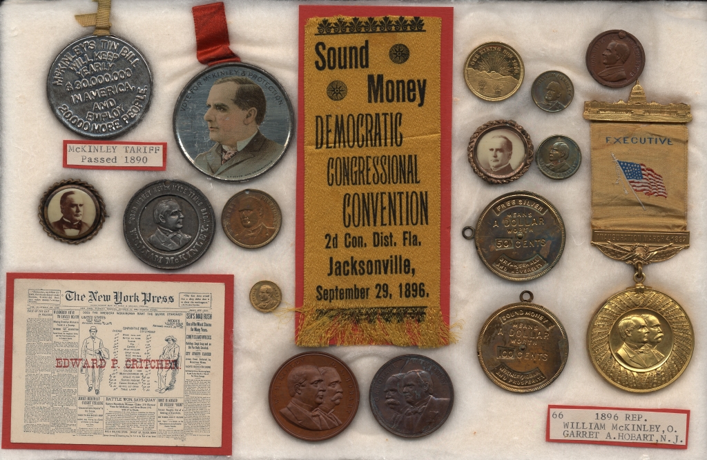 1901 PRESIDENT McKINLEY ASSASSINATION Franklin SOLID BRONZE Medal Uncirculated 