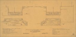 Seymour Knox estate drawings - Planting plan for the east terrace