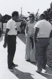 Mike Tsalikis (L), Julia Allen Field (center), and Ray Johnson (R)