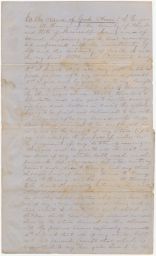 Last Will and Testament Leaves Slaves to Daughter