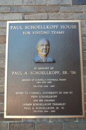 Paul Schoellkopf Memorial Plaque