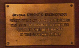 David Dwight Eisenhower Plaque
