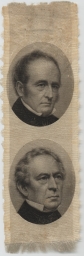 Bell-Everett Campaign Ribbon, ca. 1860