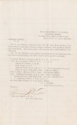 General Orders No. 66 - List of officers in "colored troops"
