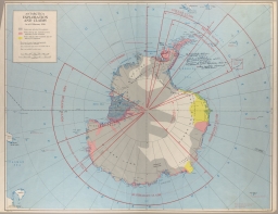 Antarctica: Exploration and Claims As Of 1 February 1956
