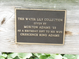 Morton Adams Plaque