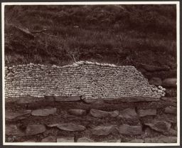 A wall of sheep's bones, Vaðbrekka 
