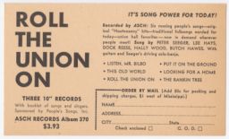 Roll the Union On (postcard)