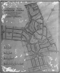 General Plan, Overlook Colony, situated in Brandywine Hundred, Newcastle County, Delaware