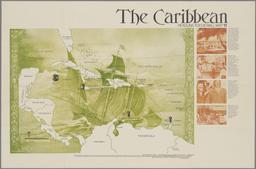 The Caribbean. Headline Focus Wall Map 11.