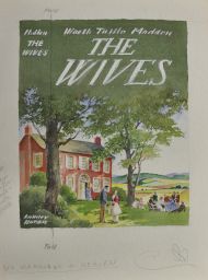 Dust jacket design for "Wives"