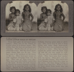Singhalese girls, Ceylon
