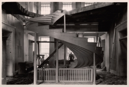 Interior, Central Staircase Renovation, Old Stone Capitol Building      
