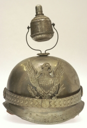 Torch Light Helmet, ca. 1892