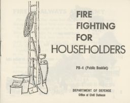 Fire Fighting for Householders