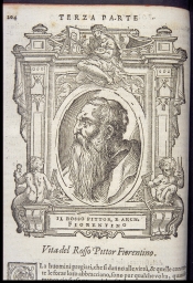 Il Rosso, pittor, e arch Fiorentino (from Vasari, Lives)