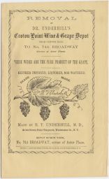 Croton Point Wine & Grape Depot brochure.