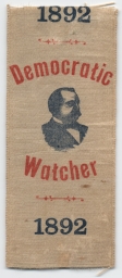 1892 Democratic Watcher Ribbon