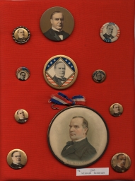 McKinley Campaign Buttons, ca. 1900