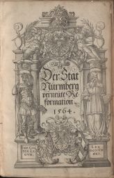 Der Stat Neurmberg verneute Reformation Titlepage