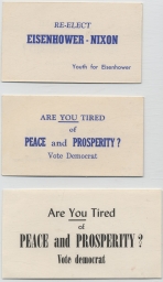 Are You Tired of Peace and Prosperity?
