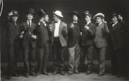 1903 Women's Crew Team in drag