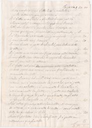 Receipt signed by Luigi Marramarra