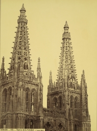 Burgos. Towers of the Cathedral 