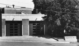 Fire Station Number 9	 05, View - Street Elevation
