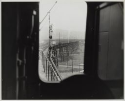 View from Engineer's Side of Cab on Viaduct