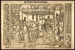 Fama vincit mortem (from Petrarch, Triumphs)