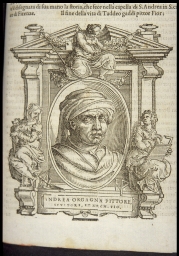 Andrea Orgagna, pittore, scultore, et arch Fio (from Vasari, Lives)