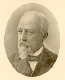 William Hembel Taggart, A.B. 1849, M.D. 1852, portrait photograph
