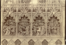 Amiens Cathedral, Detail of Screen (Interior)      