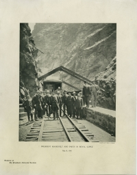 President Roosevelt and Party in Royal Gorge, May 8, 1905