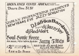 Bronx River Center Annex, Dec. 31, 1981