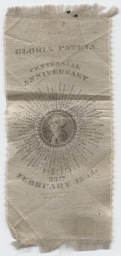 Washington Birth Centennial Commemorative Ribbon, 1832